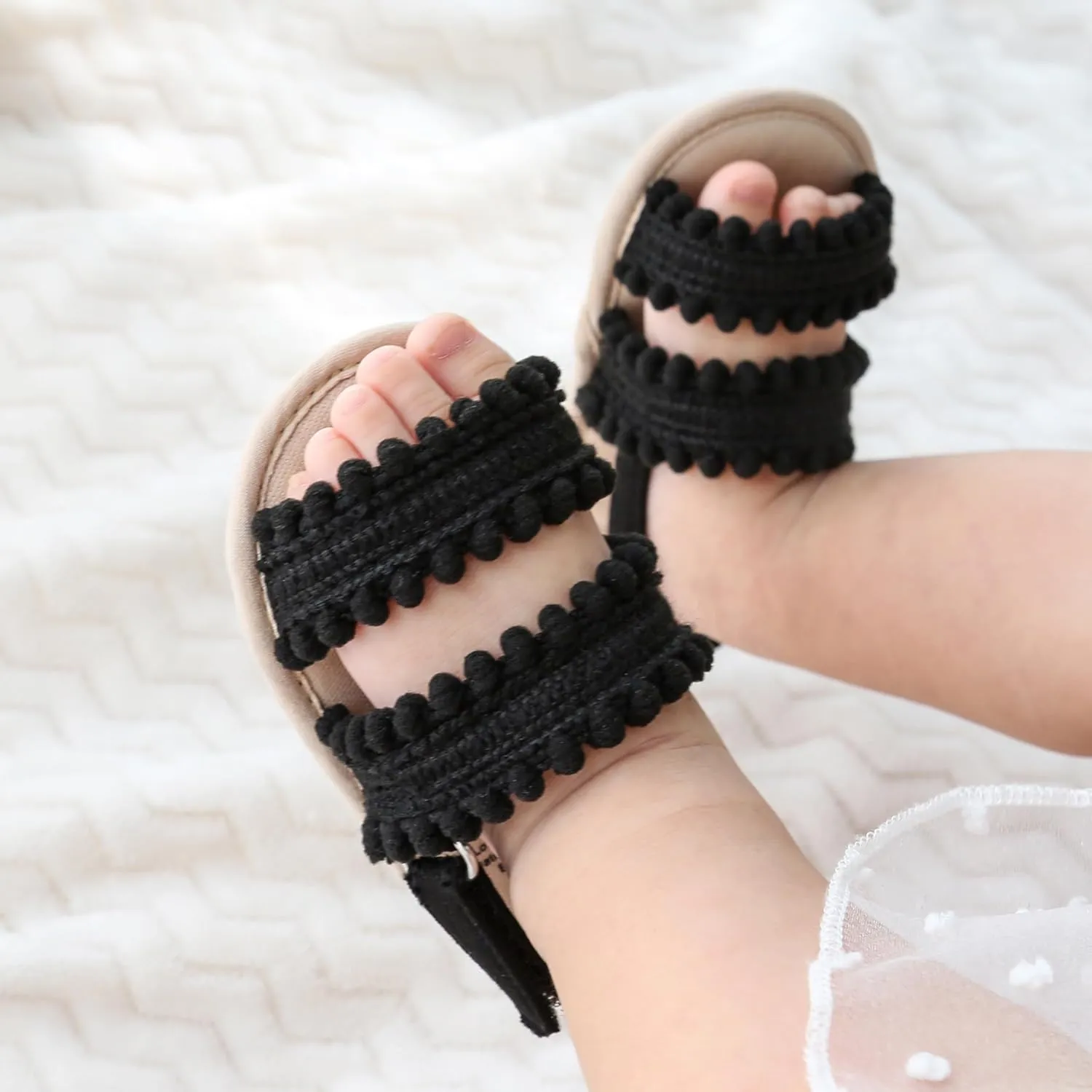 Baby Girls Sandals Summer Shoes Outdoor First Walker Toddler Girls Shoes for Summer