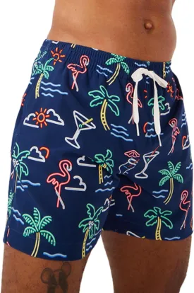 Chubbies Mens Swim Trunks ?C Mens Swim Shorts with 4-Way Stretch, 5.5?? Beach Shorts with Elastic Waist, Drawstring,Mesh Lining