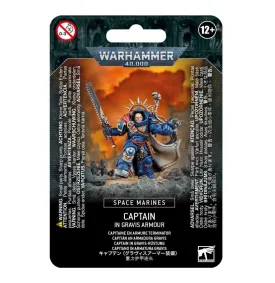Games Workshop Warhammer 40,000: Space Marines Captain in Gravis Armour