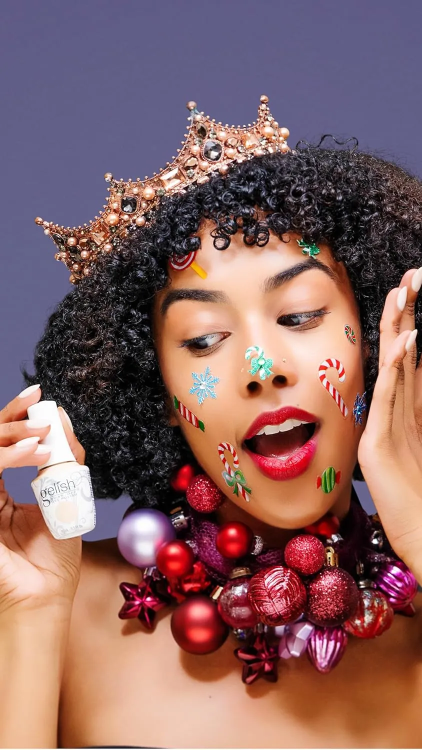 Gelish Holiday Winter Collection On My Wish List - Gel Nail Color, Winter Gel Polish Collection, Gel Nail Color, Long-Lasting Soak Off Gel Polish