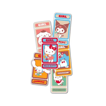 Girl Girl x Sanrio Team Kitty Sticker 6 Pack