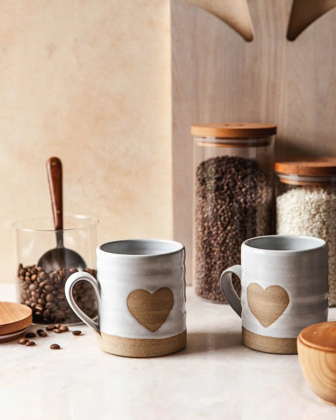 Heart Mug Gift Set