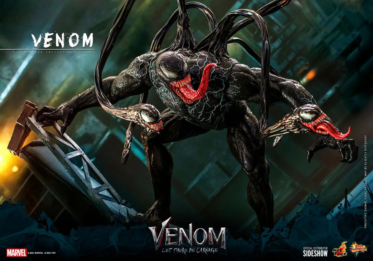 Hot Toys Venom Let There Be Carnage Venom Sixth Scale Figure