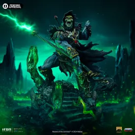 PRE-ORDER: Iron Studios Masters of the Universe Skeletor Unleashed Deluxe Art Scale 1/10 Statue
