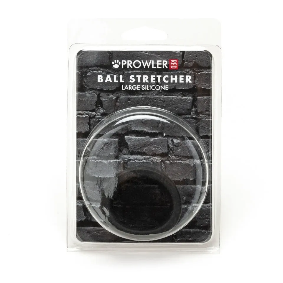 Prowler Red Silicone Ball Stretcher Large Black