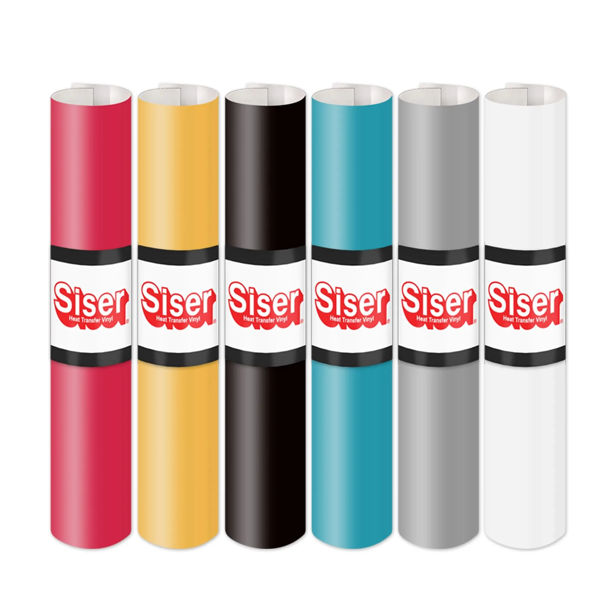Silhouette White Cameo 5 w/ 38 Oracal Sheets, Siser HTV, Guides, 24 Pens