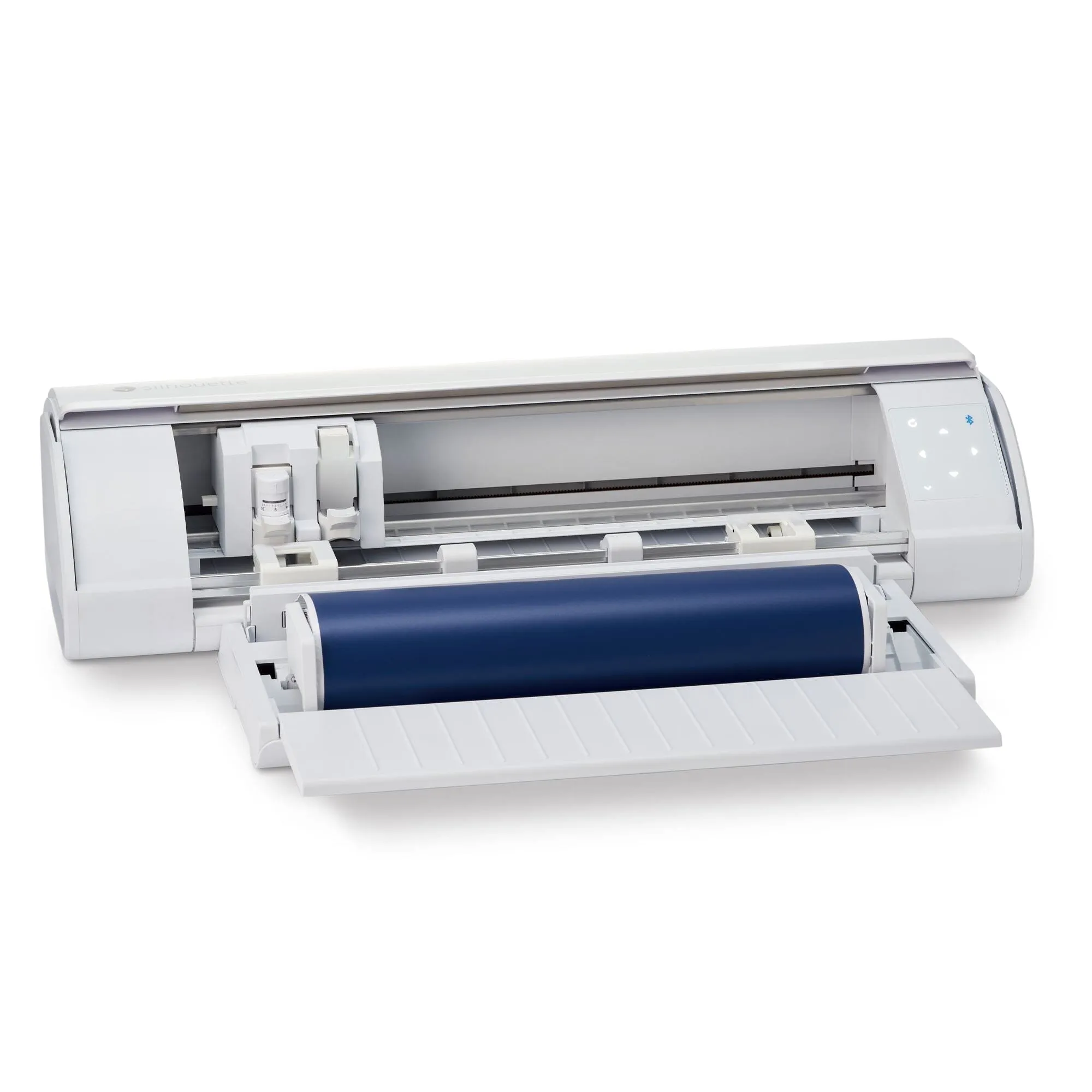 Silhouette White Cameo 5 w/ 8-in-1 Turquoise Heat Press & Siser HTV