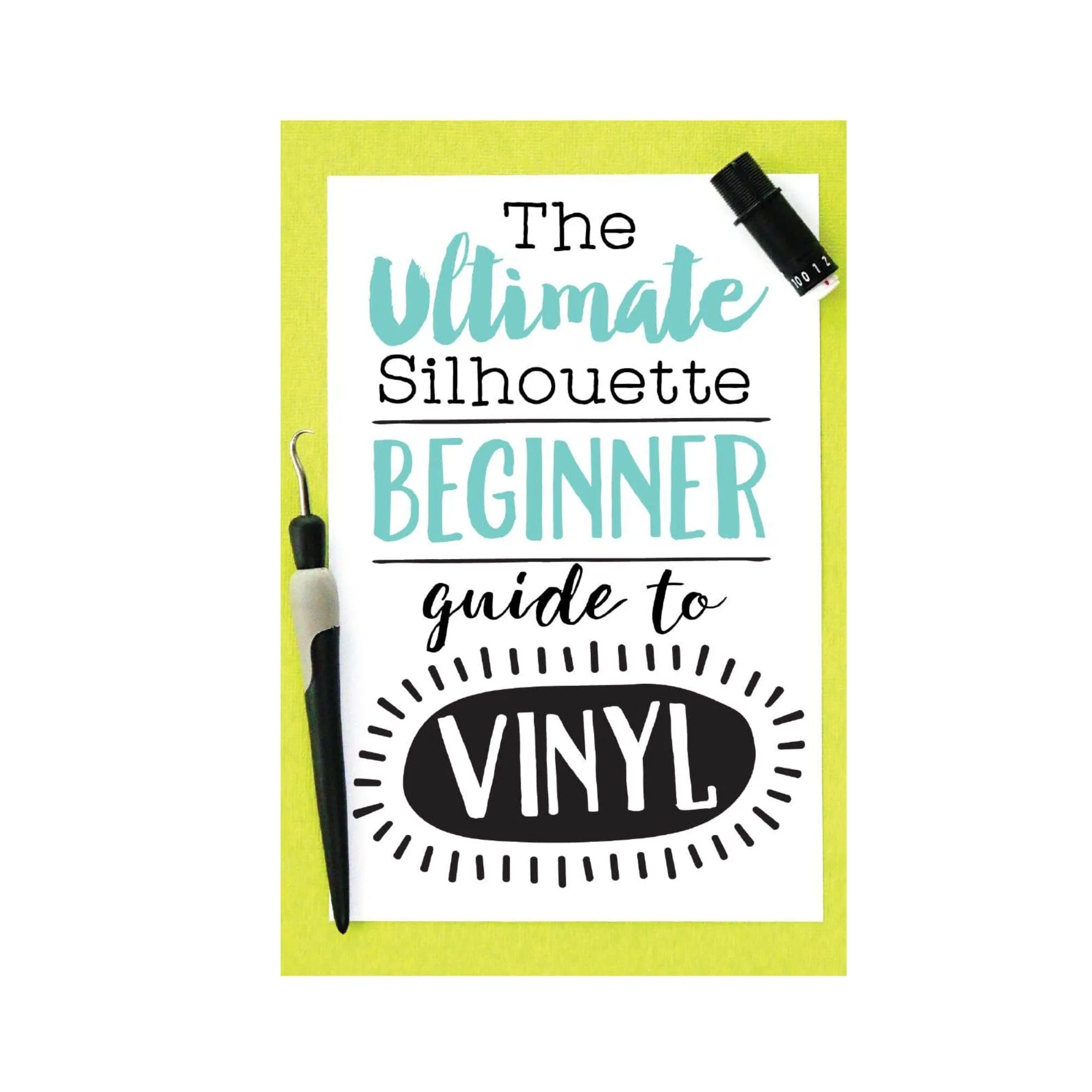 Silhouette White Cameo 5 w/ 8-in-1 Turquoise Heat Press & Siser HTV