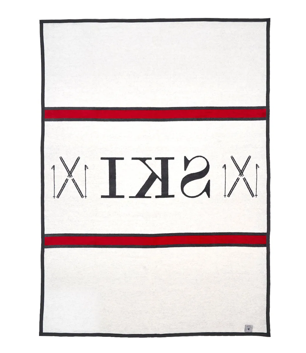 SKI Grey Blanket