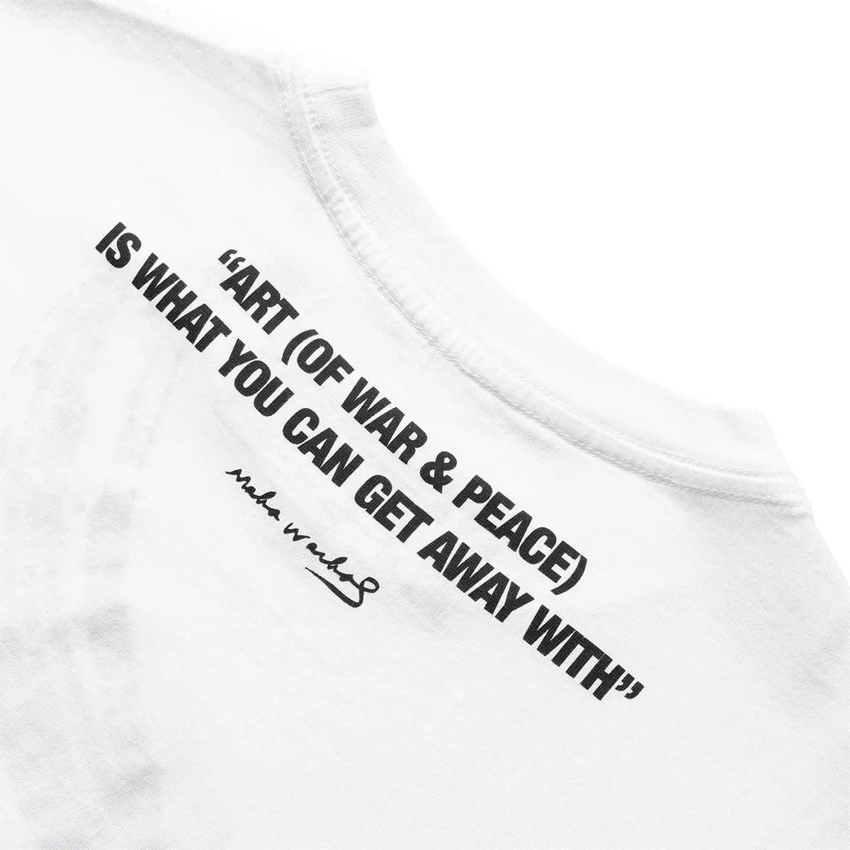 WARHOL ART OF WAR (& PEACE) T-SHIRT